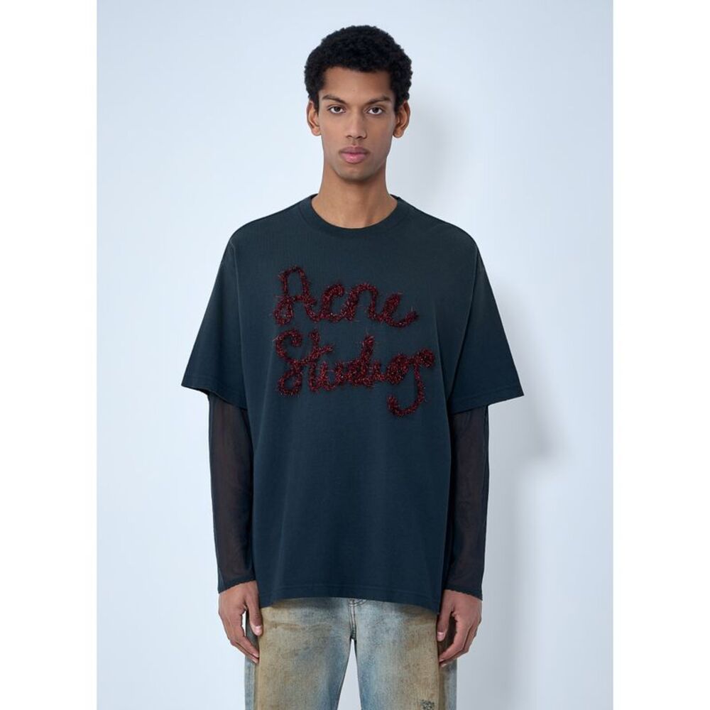 Acne Studios Women Logo Motif T-Shirt